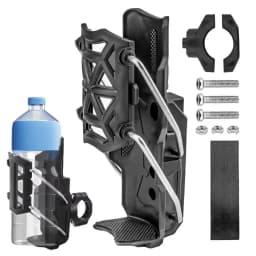 Adjustable Motorcycle Bike Cup Holder Handlebar Water Bottle Bike Mount For 32-77mm For Harley Honda Suzuki Yamaha,Kawasaki KTM