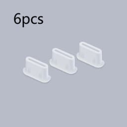 Type-C Anti-Dust Plugs, Silicone Cover & Anti-Lost Stopper for DJI Mini 3 Pro & All Type-C Devices Charging Ports