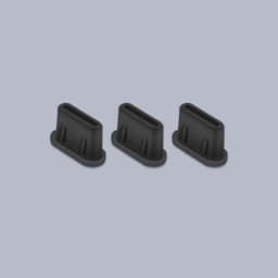 Type-C Anti-Dust Plugs, Silicone Cover & Anti-Lost Stopper for DJI Mini 3 Pro & All Type-C Devices Charging Ports