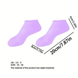Moisturizing Foot Socks,Silicone Socks for Dry Cracked Feet Women's Foot Socks for Moisturizing,Featuring Massage