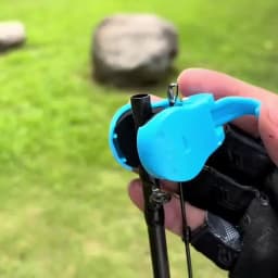 2pcs Quick-Attach Fishing Rod Clip - Tool-Free 1-Hand Holder for 2-Piece Freshwater Rods, Secure Grip Tackle Organizer