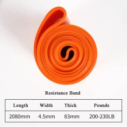 Heavy Duty Resistance Band Latex Elastic Belt Pull Up Assist for Pilates Workout Fitness Home Gym Shape Body Exercise