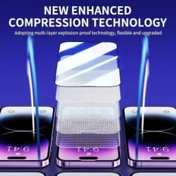 1-5PCS HD Oleophobic Coating Screen Protectors For iPhone 17 Pro Max 18 16e Air 16 15 14 13 12 11 XR XS 7 8 Plus Tempered Glass