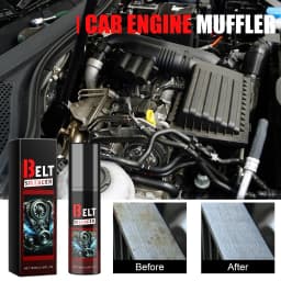 100ml Car Belt Noise Spray Prolongs Belt Life Engine Belt Silencers Spray-On Dressing Noise Lubrication Protection Friction
