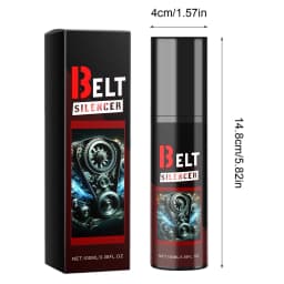100ml Car Belt Noise Spray Prolongs Belt Life Engine Belt Silencers Spray-On Dressing Noise Lubrication Protection Friction