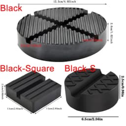 Universal Rubber Jack Pad Support Pinch Weld Slotted Floor Frame Rail Adapter Car Removal Repair Tool High Quality 2 Styles