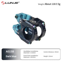 CNC Mountain Bike Stem 31.8mm MTB Road Bicycle Short Power Aluminum Alloy High Strength Climbing Riser