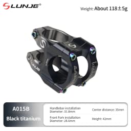 CNC Mountain Bike Stem 31.8mm MTB Road Bicycle Short Power Aluminum Alloy High Strength Climbing Riser