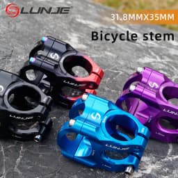 CNC Mountain Bike Stem 31.8mm MTB Road Bicycle Short Power Aluminum Alloy High Strength Climbing Riser