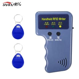 5YOA Handheld RFID ID Card Writer Copier 125KHz EM4100 5200 Duplicator T5577 Rewritable Keyfobs Tags Programmer Access Control