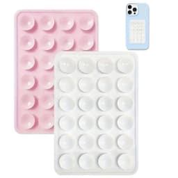 Silicone Suction Phone Holder Mat Multifunctional Suction Cup Wall Stand Square Anti-Slip Single-Sided Case Mount Back Sticker