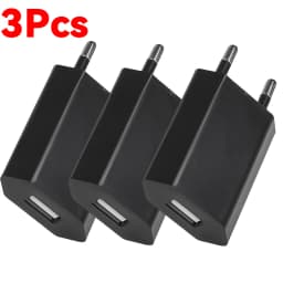 1-5Pcs Universal 5V EU Plug USB Home Travel Mobile Phone Charger For Samsung Xiaomi Redmi Huawei Charger Power Wall Adapter