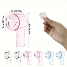 2-8Pcs Colors Toothbrush Dustproof Covers Caps Compatible with Braun Oral B & iO Series Electric Toothbrush Head Protector