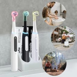 2-8Pcs Colors Toothbrush Dustproof Covers Caps Compatible with Braun Oral B & iO Series Electric Toothbrush Head Protector