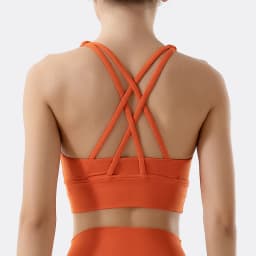 SOISOU Nylon Top Women Bra Sexy Top Woman Breathable Underwear Women Fitness Yoga Sports Bra For Women Gym 30 Colors