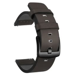 22mm 20mm High Quality Leather Watchband for Samsung Galaxy Watch 6Classic 43mm 47mm 7 6 5 4 40/44mm 5Pro 18mm Strap Quick 24mm