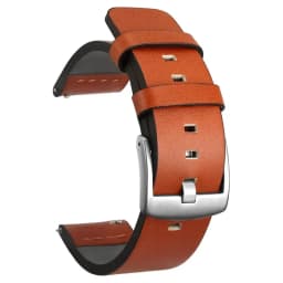 22mm 20mm High Quality Leather Watchband for Samsung Galaxy Watch 6Classic 43mm 47mm 7 6 5 4 40/44mm 5Pro 18mm Strap Quick 24mm