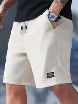 Men's Shorts, Men's Casual Pants, Men's Beach Shorts, Men's Sports Shorts, New Fashion Textured Fabric, Breathable Pants, Suitable for Both Daily Casual Wear and Sports