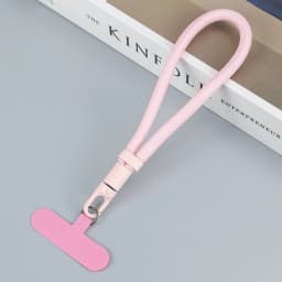 Universal Adjustable Mobile Phone Lanyard Short Wrist Strap with Self-locking Anti-drop Design Durable Polyester Phone Strap