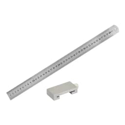 New Protable Accurate Positioning Woodworking Tools Carpentry Steel Ruler Positioning Limit Block Measuring Marking Gauge