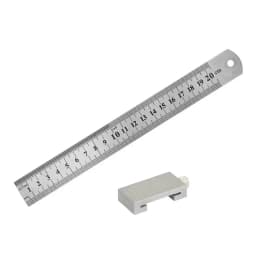 New Protable Accurate Positioning Woodworking Tools Carpentry Steel Ruler Positioning Limit Block Measuring Marking Gauge