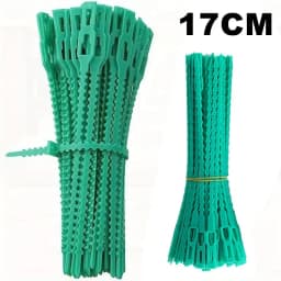 Reusable Garden Cable Ties Plant Vine Tree Shrubs Support Fastener Locking Nylon Adjustable Zipper Cables Ties Organizer Tools