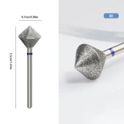 1pcs Tungsten Steel Nail Cuticle Drill Bits Carbide Rotate Electric Ceramic Milling Cutter For Manicure Gel Polish Remover