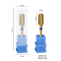 1pcs Tungsten Steel Nail Cuticle Drill Bits Carbide Rotate Electric Ceramic Milling Cutter For Manicure Gel Polish Remover