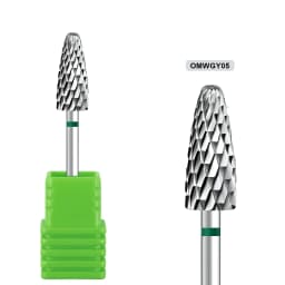 1pcs Tungsten Steel Nail Cuticle Drill Bits Carbide Rotate Electric Ceramic Milling Cutter For Manicure Gel Polish Remover
