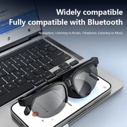 VIVO 2026 New Smart Glasses AI Translation Bluetooth Conversation Recording Listening To Music Smart Sunglasses for Men Women