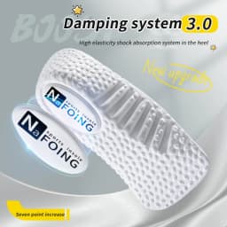 Height Increase Insoles Men Women Shoes Flat Feet Arch Support Orthopedic Insoles Sneakers Heel Lift Memory Foam Soft Shoe Pads