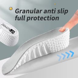 Height Increase Insoles Men Women Shoes Flat Feet Arch Support Orthopedic Insoles Sneakers Heel Lift Memory Foam Soft Shoe Pads