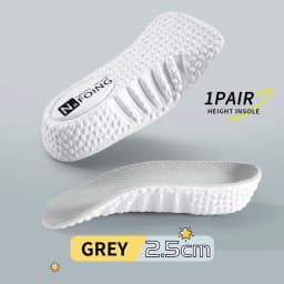 Height Increase Insoles Men Women Shoes Flat Feet Arch Support Orthopedic Insoles Sneakers Heel Lift Memory Foam Soft Shoe Pads