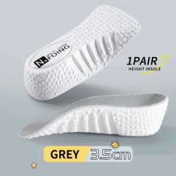 Height Increase Insoles Men Women Shoes Flat Feet Arch Support Orthopedic Insoles Sneakers Heel Lift Memory Foam Soft Shoe Pads