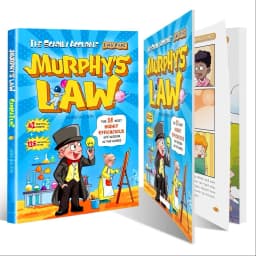English-only Murphy's Law Learning Book For Kids 8-12 Years Old Builds Resilience