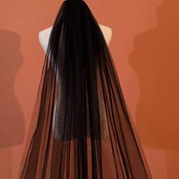 New Arrival Two Layers Soft Tulle black veil brides Wedding accessories Bride Voile mariage Bridal Veils sposa Velo sposa