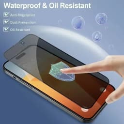 1-5Pcs Full Cover Privacy Screen Protector For iPhone 16 15 13 11 14Pro Max Anti Spy Tempered Glass For iPhone X XS Max XR