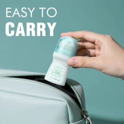 1 PC Flora Ruby Light Green Series Deodorant Roll On w omen's and men all-purpose Deodorant Roll Aluminum Free easy to carry a