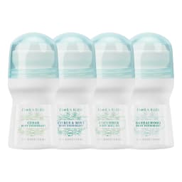 1 PC Flora Ruby Light Green Series Deodorant Roll On w omen's and men all-purpose Deodorant Roll Aluminum Free easy to carry a