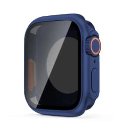 Screen Protector for Apple Watch 46mm 45mm 44mm 40 41 42mm Hard PC Front Rear Bumper Case iwatch 10 9 8 7 SE 6 5 Change To Ultra