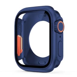 Screen Protector for Apple Watch 46mm 45mm 44mm 40 41 42mm Hard PC Front Rear Bumper Case iwatch 10 9 8 7 SE 6 5 Change To Ultra