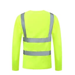 2023Outdoor Shirt Fluorescent High Visibility Safety Work Shirt Summer Breathable Work T Shirt Reflective Vest t-shirt Quick Dry