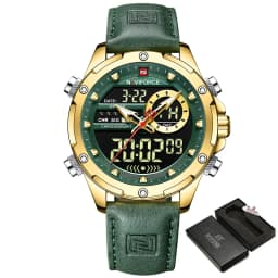 NAVIFORCE Digital Men Military Watch Waterproof Wristwatch LED Quartz Clock Sport Watch Male Big Watches Men Relogios Masculino