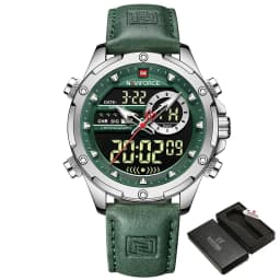 NAVIFORCE Digital Men Military Watch Waterproof Wristwatch LED Quartz Clock Sport Watch Male Big Watches Men Relogios Masculino