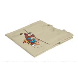 Kuifje Rope Klimbing Fashion TShirt Design Gaston Lagaffe Anime Cotton Shirt Men Unisex T-Shirt Oversize Adult Plus Size