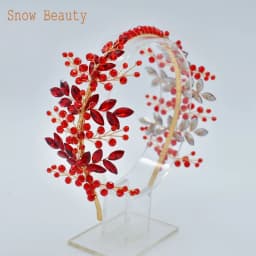 A315 Silver Wedding Hair Accessories Full Crystal Hair Jewelry Headpiece Handmade Bridal Tiara Vintage Bride Headband Headwear