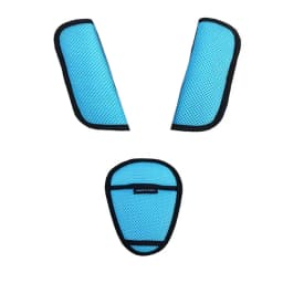 Baby Basket Harness With Lock Latch Car Seat Safety Belt Children 5 Points Seat Belt Horn Buckle Adjustable Shoulder Croch PAD