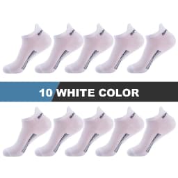 10Pairs/Lot High Quality Men Socks Ankle Breathable Cotton Sports Socks Mesh Casual Athletic Summer Thin Cut Short Sokken Gifts