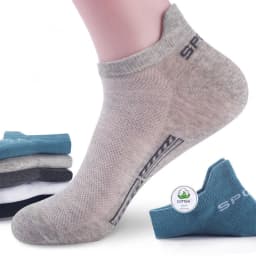 10Pairs/Lot High Quality Men Socks Ankle Breathable Cotton Sports Socks Mesh Casual Athletic Summer Thin Cut Short Sokken Gifts