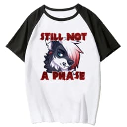 Furry Tee women streetwear comic funny top girl designer funny streetwear clothes